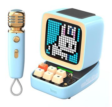 Divoom Ditoo Taşınabilir Mavi Bluetooth Hoparlör