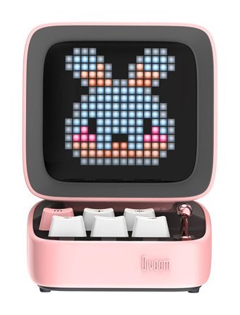 Divoom Ditoo Taşınabilir Pembe Bluetooth Hoparlör