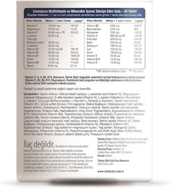 Vitabiotics Sade Unisex Vitamin 30 Tablet