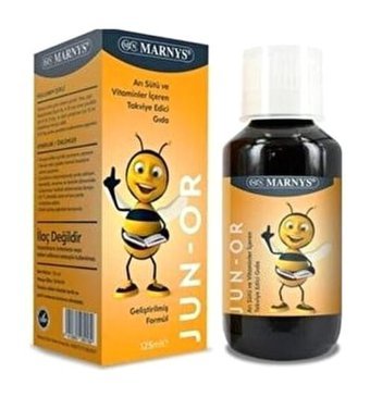 Marnys Junor Yetişkin Arı Sütü 125 ml