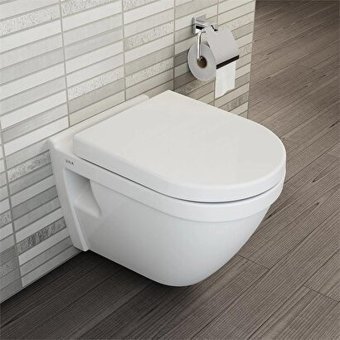 Vitra S50 Seramik Kanalsız Arkadan Çıkışlı Ayaklı Gömme Klozet Beyaz