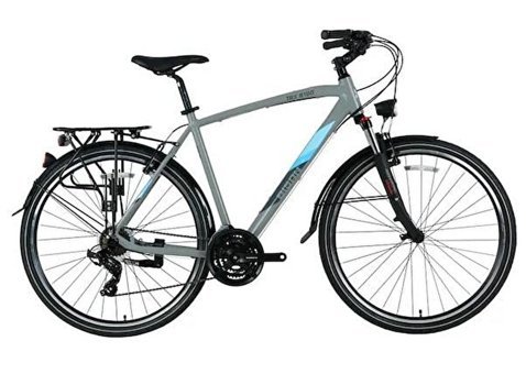 Bisan TRX 8100 28 Jant 21 Vites Şehir Bisikleti Gri