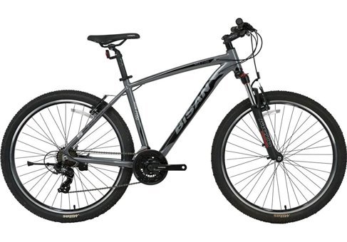 Bisan MTX 7100 26 Jant 21 Vites Dağ Bisikleti Gri - Siyah