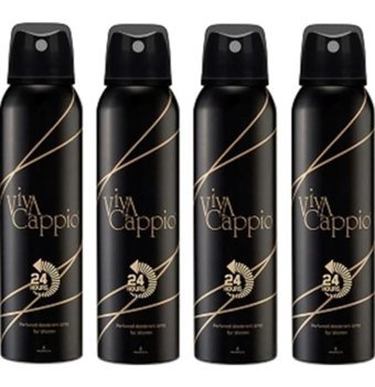 Viva Cappio Classic Sprey Kadın Deodorant 4x150 ml