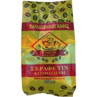 Hacı Şerafettin Sade Türk Kahvesi 8x200 gr