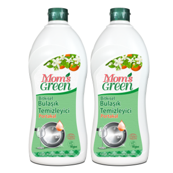 Mom's Green Portakal Kokulu El Bulaşık Deterjanı 2x750 ml