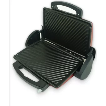 Voog Teflon 2000 W Kırmızı Tost Makinesi