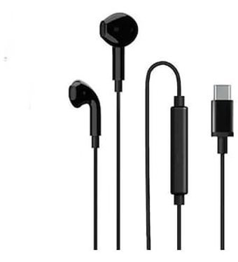 Sword SW S85C Silikonsuz Mikrofonlu Type C Kablolu Kulaklık Siyah