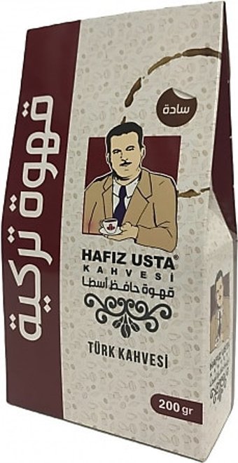 Hafız Usta Sade Çok Kavrulmuş Türk Kahvesi 200 gr