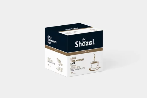 Shazel Sütlü Sade Türk Kahvesi 19x7 gr