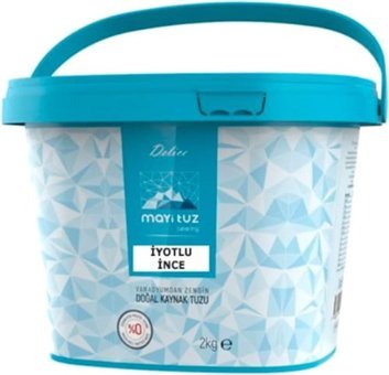 Mayi Tuz İyotlu Toz Kaynak Tuzu Kutu 2x2 kg