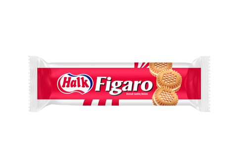 Halk Figaro Vanilya Kremalı Bisküvi 24x80 gr