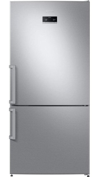 Samsung RB58DS75ESA/TR Çift Kapılı No Frost E 580 lt Rustik İnox Alttan Donduruculu Kombi Tipi Buzdolabı