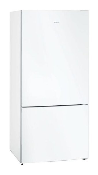 Siemens KG86NDWF0N Çift Kapılı No Frost F 682 lt Rustik Beyaz Alttan Donduruculu Kombi Tipi Buzdolabı