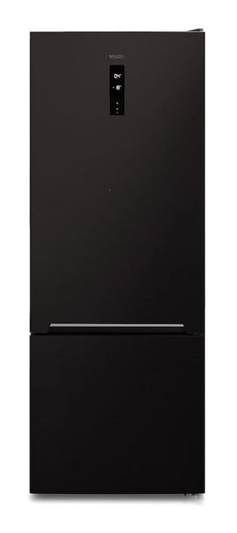 Vestel NFK52112 ES Çift Kapılı No Frost E 471 lt Rustik Siyah Alttan Donduruculu Kombi Tipi Buzdolabı
