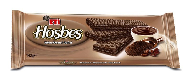 Eti Hoşbeş Kakao Kremalı Gofret 142 gr