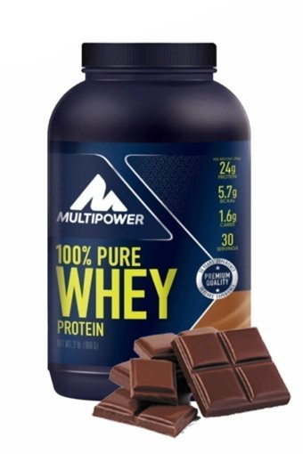 Multipower Pure Çikolatalı Whey Protein Tozu 900 Gr