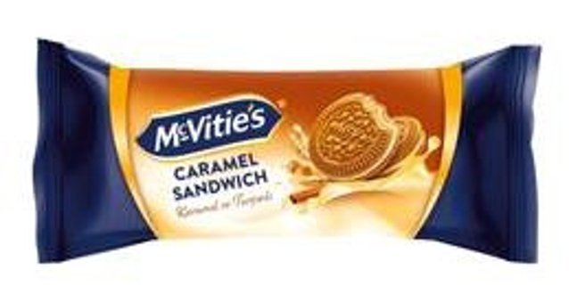 McVitie's Caramel Sandwich Karamelli Tarçınlı Bisküvi 88 gr