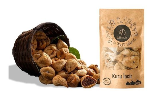 Biincir İri Boy Şekersiz İncir 1 kg