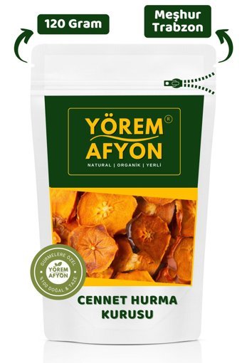 Gülçehre Trabzon Güneşte Kurutulmuş Cennet Organik Şekersiz Hurma 120 gr