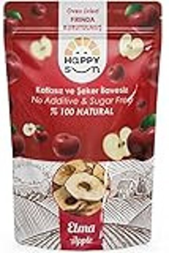 Happy Sun Organik Şekersiz Elma 80 gr