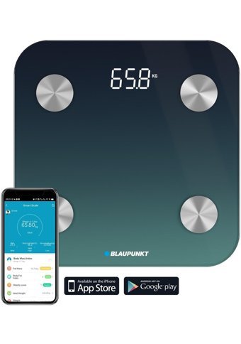 Blaupunkt SW500 Body Master Yağ Ölçen Bluetoothlu Dijital Akıllı Tartı