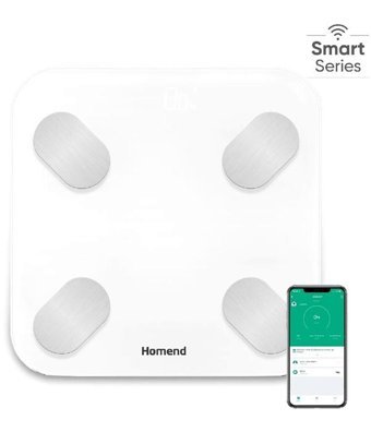 Homend Smart Webody 3903H Yağ Ölçen Vücut Analizi Yapan Bluetoothlu Kas Ölçen Dijital Akıllı Tartı