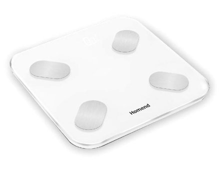 Homend Smart Webody 3903H Yağ Ölçen Vücut Analizi Yapan Bluetoothlu Kas Ölçen Dijital Akıllı Tartı
