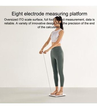 Xiaomi Yağ Ölçen Vücut Analizi Yapan Bluetoothlu Kas Ölçen Şarjlı Dijital Akıllı Tartı