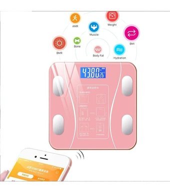 Eminbaba Yağ Ölçen Vücut Analizi Yapan Bluetoothlu Kas Ölçen Dijital Akıllı Tartı