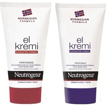 Neutrogena Norveç Formulü Gliserinli Kuru Ciltler Organik Vegan Parfümlü-Parfümsüz El Kremi 75 ml
