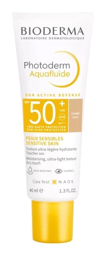 Bioderma Photoderm Aquafluide Renkli 50+ Faktör Hassas Ciltler İçin Nemlendirici Yüz Güneş Kremi 40 ml