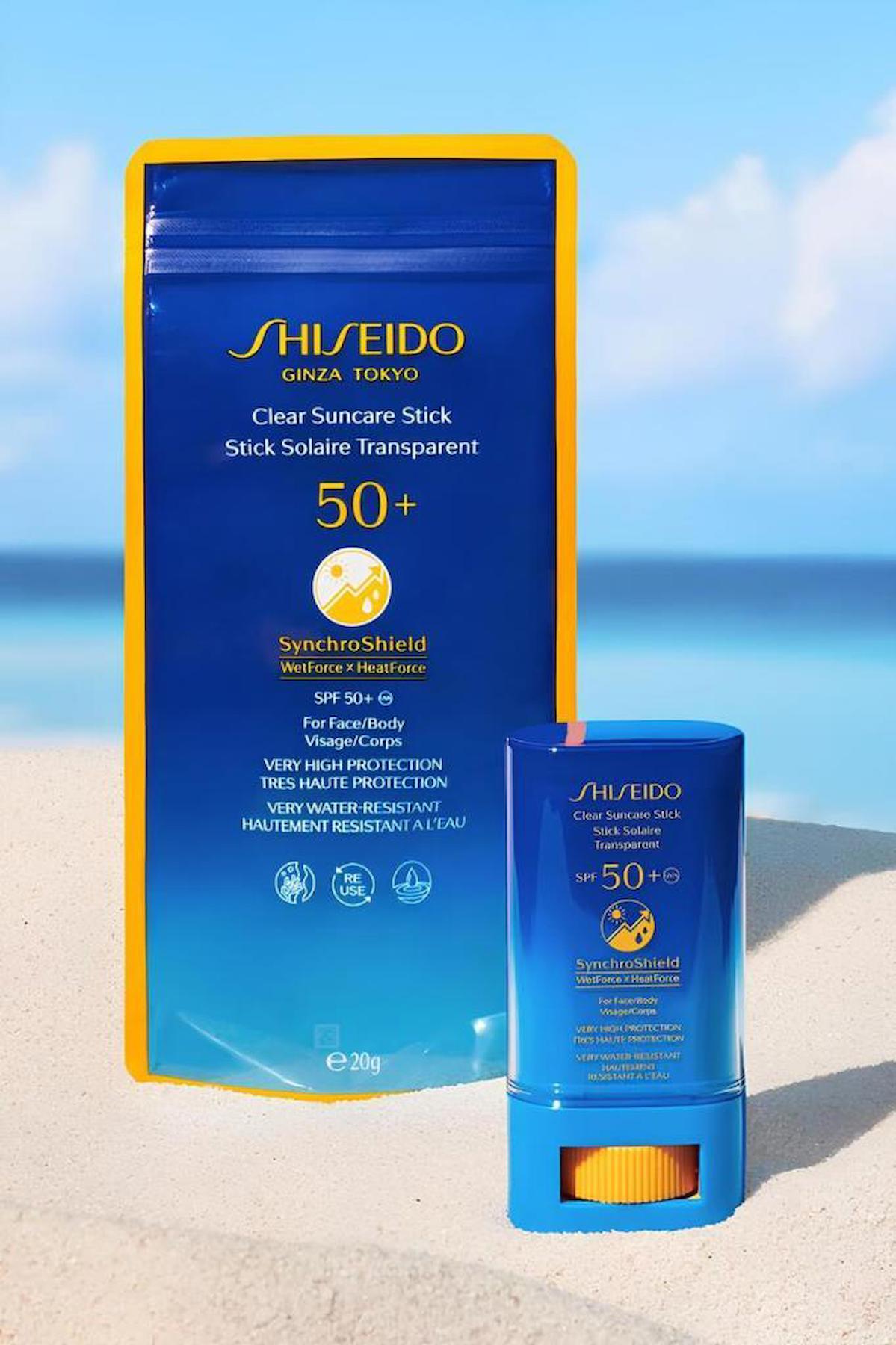 Shiseido Synchroshield Renkli 50+ Faktör Tüm Ciltler İçin Nemlendirici Suya Dayanıklı Yüz Güneş Kremi 20 gr