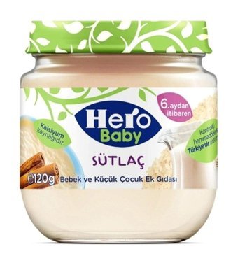 Hero Baby Tahıllı Pirinç Unlu Kavanoz Maması 2x120 gr