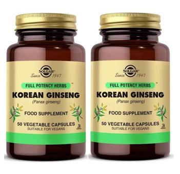 Solgar Korean Ginseng Yetişkin Vitamin 2x50 Adet Kapsül