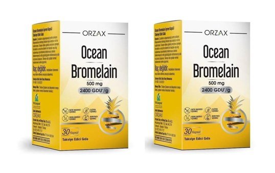 Ocean Bromelain Yetişkin Vitamin 2x30 Adet Kapsül