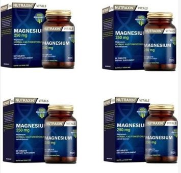 Nutraxin Magnesium Yetişkin Vitamin 4x60 Adet Tablet