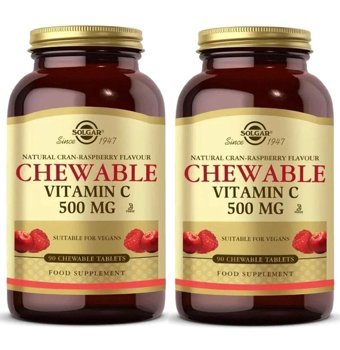 Solgar Chewable Vitamin C Portakal Yetişkin Vitamin 2x90 Adet Tablet