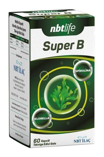 Nbt Life Süper B Yetişkin Vitamin 60 Adet Kapsül