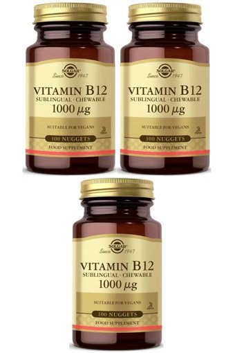 Solgar Yetişkin Vitamin 3x100 Adet Kapsül