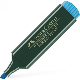 Faber-Castell Textliner Neon Mavi Fosforlu Kalem