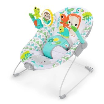 Bright Starts Spinnin Safari Titreşimli Oyuncaklı Ana Kucağı