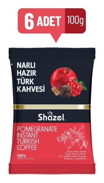 Shazel Karışık Türk Kahvesi 8x12 gr Set
