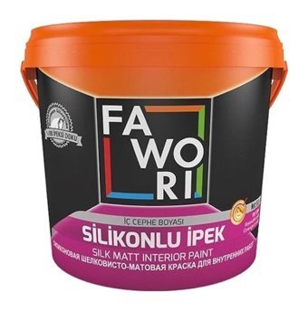 Fawori İpek Su Bazlı Silikonlu Mat İç Cephe Boyası 7.5 lt Maya