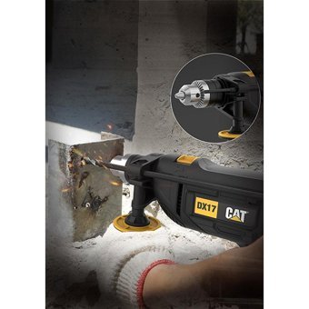 Cat DX17.1 750 W Darbeli Elektrikli Profesyonel Matkap + 8 Parça Aksesuar