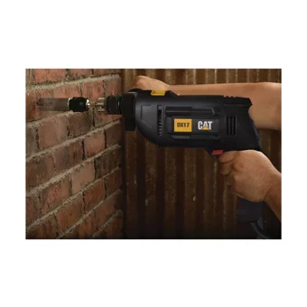 Cat DX17.1 750 W Darbeli Elektrikli Profesyonel Matkap + 8 Parça Aksesuar