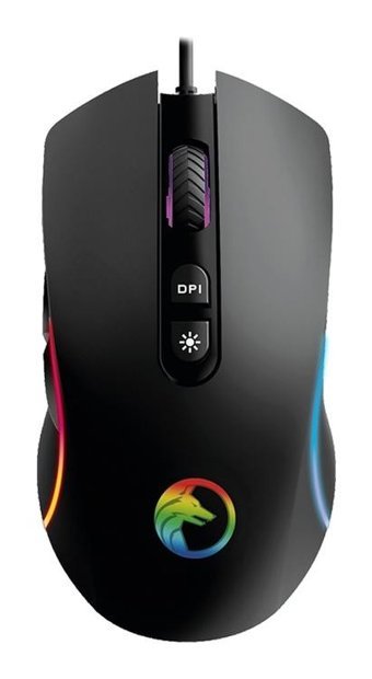 Gametech Vortex RGB Ergonomik Makrolu Kablolu Siyah Optik Gaming Mouse