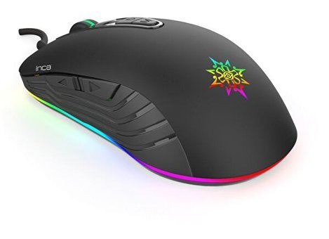 Inca Img-348 Phaldor RGB Makrolu Kablolu Siyah Optik Gaming Mouse