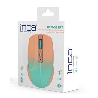 Inca Iwm-511rt Ergonomik Makrolu Kablosuz Turuncu Optik Gaming Mouse