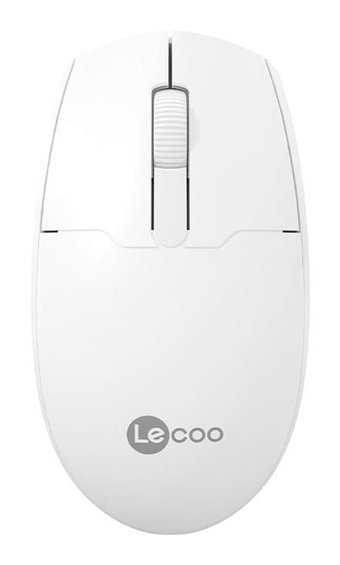 Lecoo WS204 Kablosuz Beyaz Optik Mouse